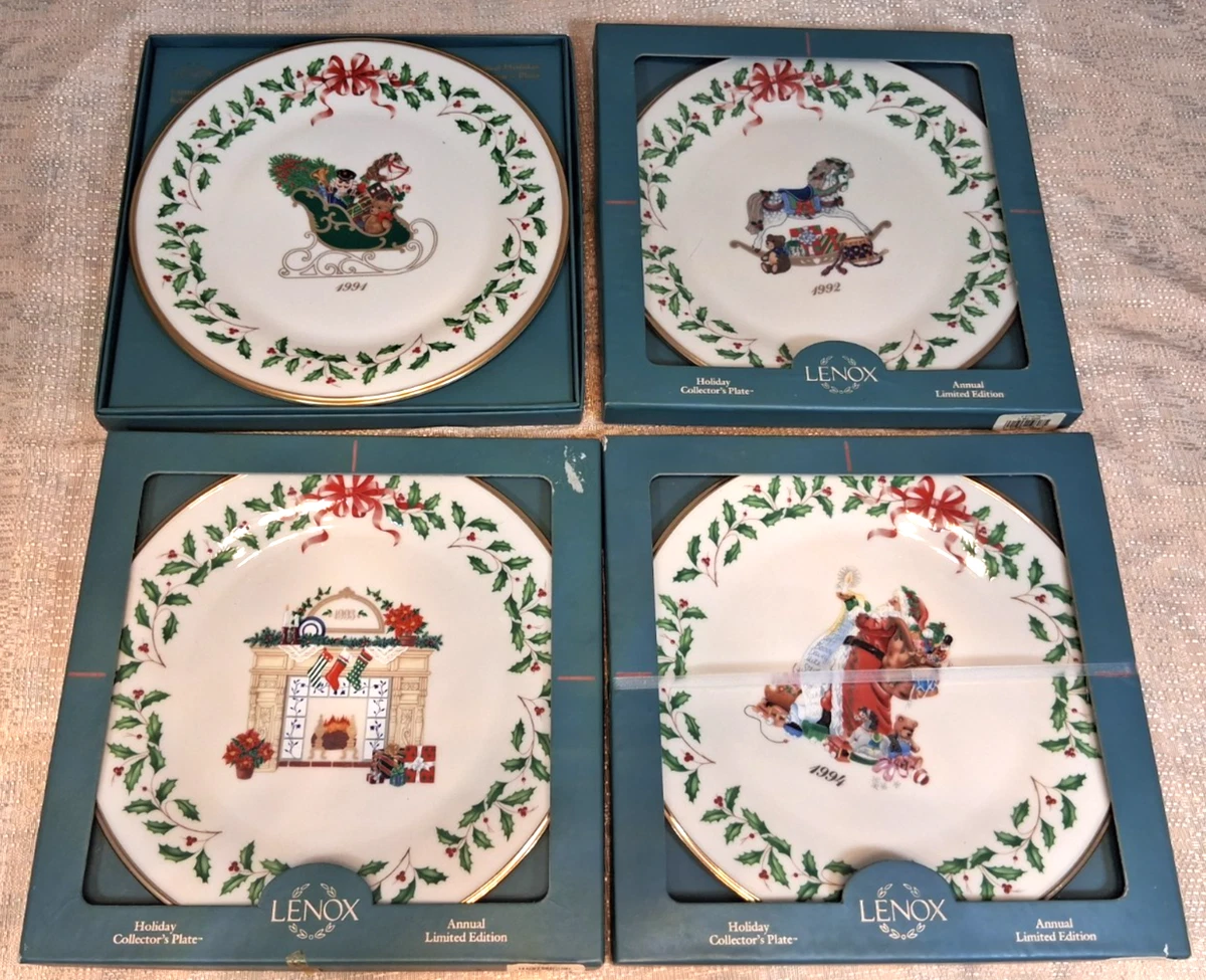 Lenox Christmas Plates In Lenox Collector Plates for sale | eBay