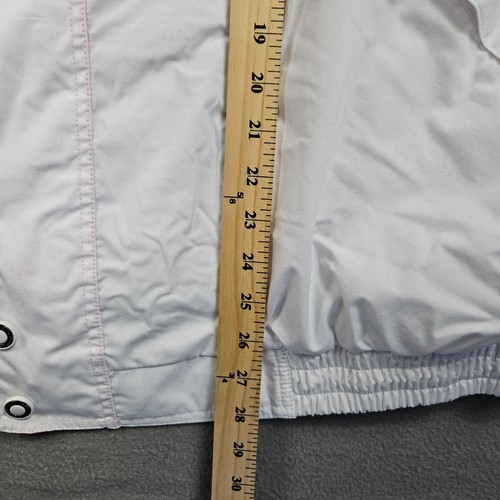 Vintage Members Only Jacket Windbreaker Mens 3X Bomber 90s White - Imagen 8 de 12