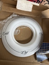 Kohler K-145/146/75460 IV George Brass/Antique Shower Faucet Dial ONLY - WHITE