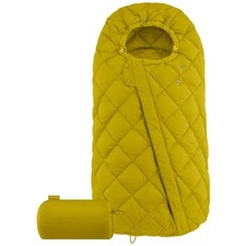 CYBEX Snogga Pushchair Footmuff with Storage Bag Mustard Yellow BNWT - 520003477