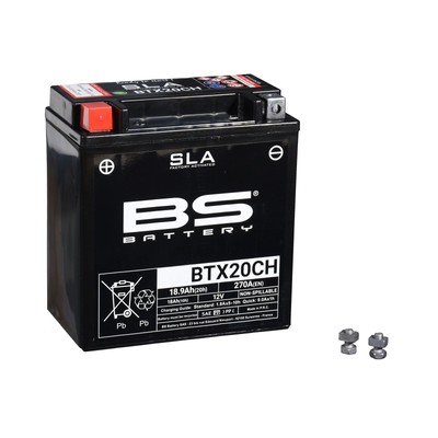 Batterie 12V 18AH YTX20CH-BS Gel BS Moto Guzzi Eldorado 1400 ABS LVB 15-16