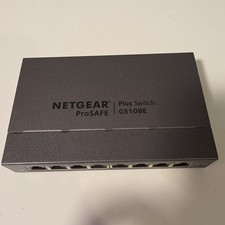 Netgear ProSAFE GS108E v3 Plus 8-Port Gigabit Switch