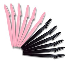 Portable Eyebrow Razor Set for Women, Facial Hair Remover  Dermaplaning Tool...