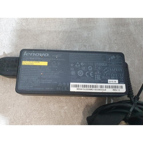 Lenovo ADP-65FD B Netzteil AC Adapter Ladegerät schwarz 20-V 3,25-A für Laptops