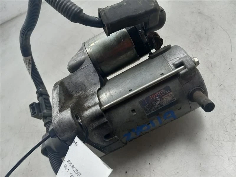 MOTOR DE ARRANQUE 16-17 LEXUS RC200T F-SPORT 2,0 L TRACCIÓN TRASERA A 1,7 KW Foto 3 de 4