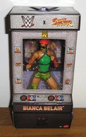 Wrestling Wwe Figur Bianca Belair Als Cammy Street Fighter Elite Mattel
