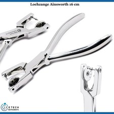 Profi Kofferdam Lochzange – Ainsworth Dentalzange für Zahnarzt & KFO