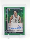 DYLAN HARPER 2025-26 TOPPS CHROME ROOKIE GREEN REFRACTOR RC AUTO /99 Q3178