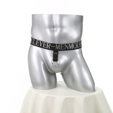 Men Underwear Thongs Sexy Strings Silicone Ring Briefs Cockring