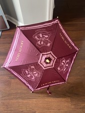 Harry Potter H M Hogwarts Umbrella Burgundy Pink Crest Kids Wizarding World