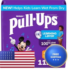 Pull-Ups Boys Potty Training Pants Size 3T-4T Training Underwear 32-40 Lbs 112