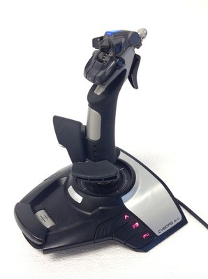 Saitek Cyborg EVO USB Wired Gaming Joystick, WORKING FREE SHIPPING