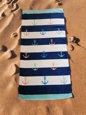 Quality 100% cotton Lightweight Beach towels - Large 150 cm x 75 cm
