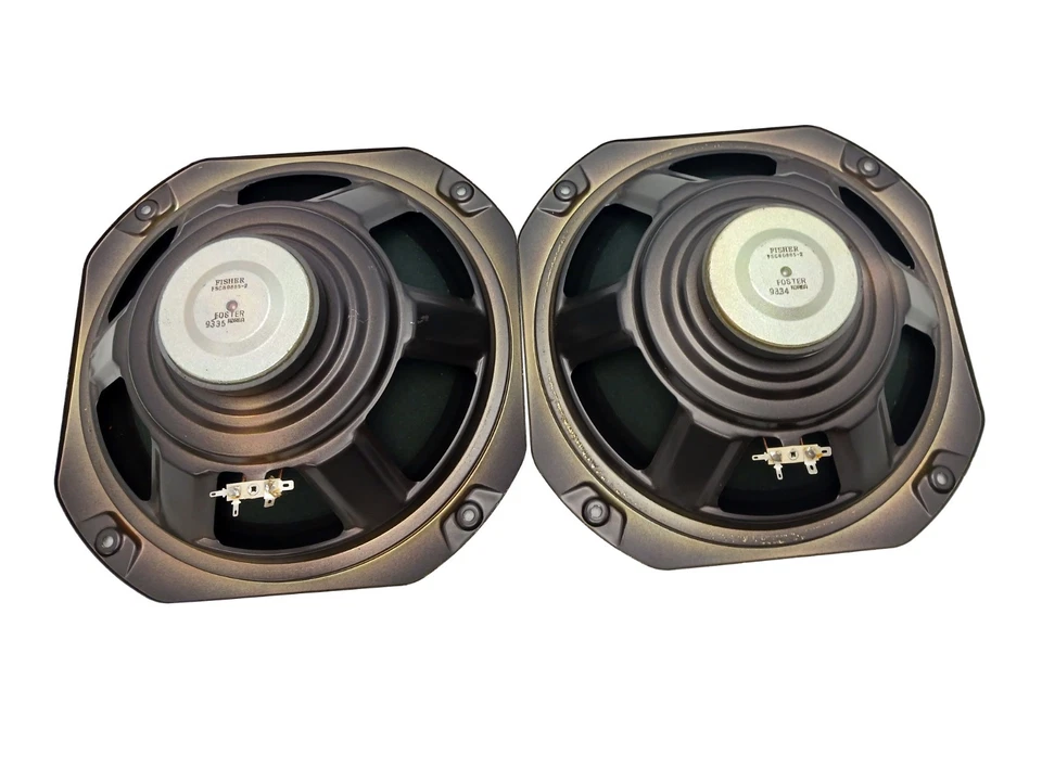 Par de woofers Fisher 12 pulgadas ST-520B FSC80885-2 8 ohmios - FUNCIONA Foto 4 de 4
