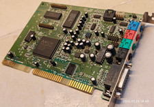 16-BIT ISA Creative Sound Blaster PnP CT4520 AWE64 DOS Sound Card for Retro PC