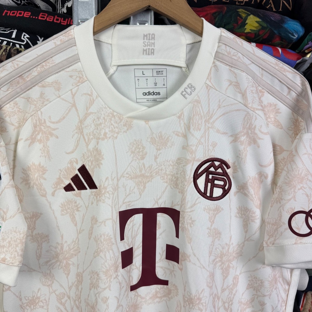 BAYERN MUNICH 2023 2024 THIRD FOOTBALL SHIRT JERSEY #9 KANE ADIDAS