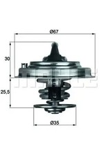 Thermostat Audi 60