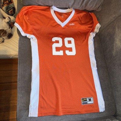 Eastbay Football Jersey Men's Size M Orange/White Prodigy Athletic Sport Shirt