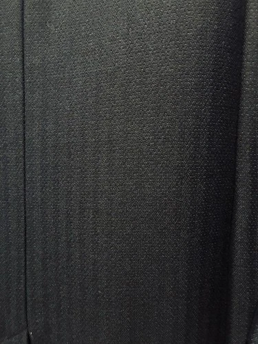 Burberry London Men's Navy Herringbone Long Lined Overcoat Coat Size 38 Reg image 9