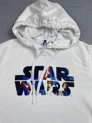 H&M Licensed STAR WARS HOODIES Kids Teens Hooded Sweatshirt Sz L - Picture 2 of 7