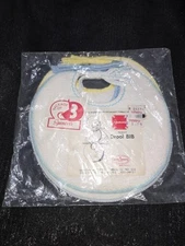 Vintage NOS Spencer's Cotton Terry Bib Burb Bib Drool Package Of 3