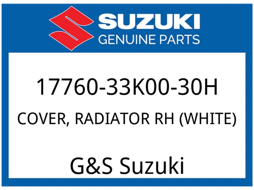 COVER, RADIATOR RH (WHITE)