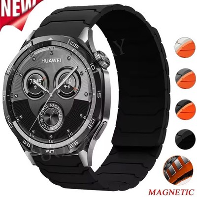 Magnet Silikon Armband für Huawei Watch 5 4 46mm GT 6 GT 5 GT 4 3 2 46mm Ersatz