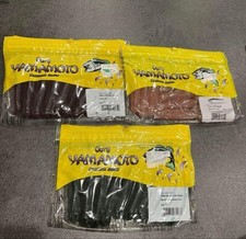 Three new Gary Yamamoto Tailess Club 60 lures, set of 3 colors