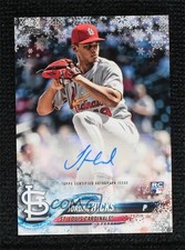 2018 Topps Holiday WalMart Mega Box Auto 154/200 Jordan Hicks #A-JH Auto 1u4