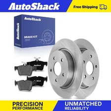 Rear Brake Rotors Premium Ceramic Pads for Ford Escape Transit Connect