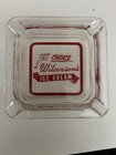 Vintage 1st CHOICE WILCOXSON’S ICE CREAM Glass  Ashtray — photo 1