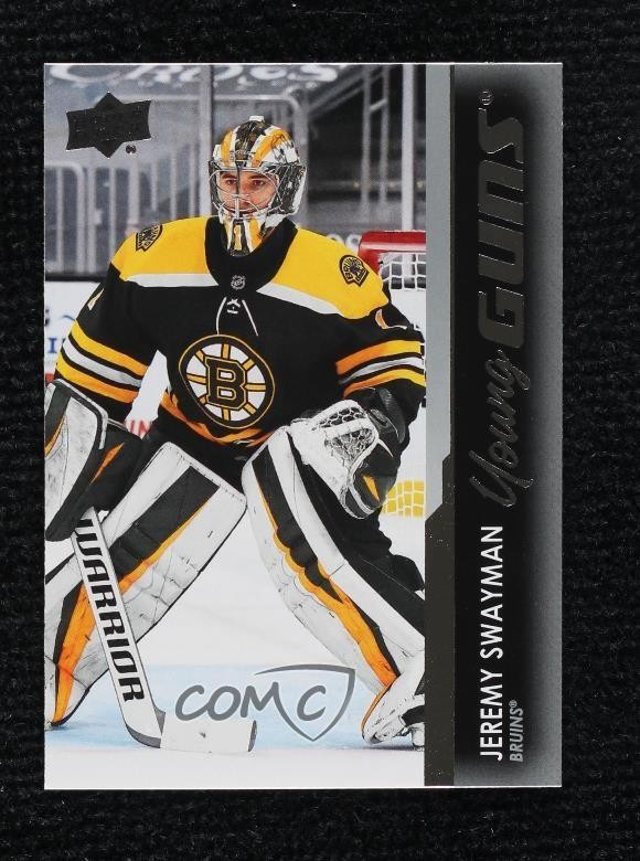 2021-22 Upper Deck Series 1 Young Guns Jeremy Swayman #226 4td