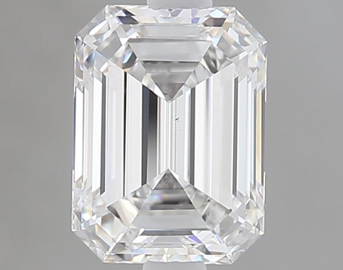 Cert. AGI 1.01 Carat Emerald Cut Natural Mined Diamond Loose D color VS1 clarity