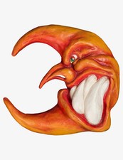 Furious Moon - Original Handcrafted Venetian Mask