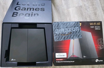 TP-Link Archer GXE75 AXE5400 Tri-Band Wi-Fi 6E Gaming Router