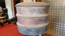 antique tripple copper laboratory sieve set greenburn melbourne