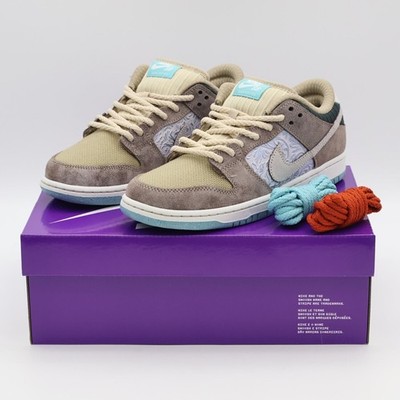 FZ3129-200 Nike SB Dunk Low Pro Big Money Savings Brown White Grey Aqua (Herren)