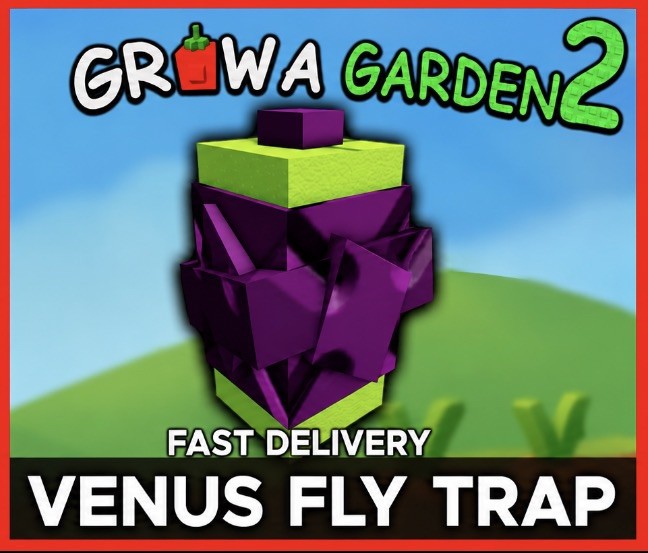 🪴Grow a Garden 2 | Venus Fly Trap Seed | GAG2 Fast & Easy