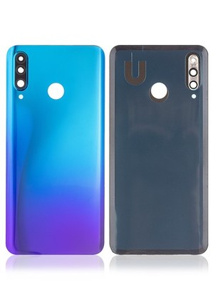 Back Cover With Camera Lens For Huawei P30 Lite Nova 4E (6GB RAM) - Peacock Blue