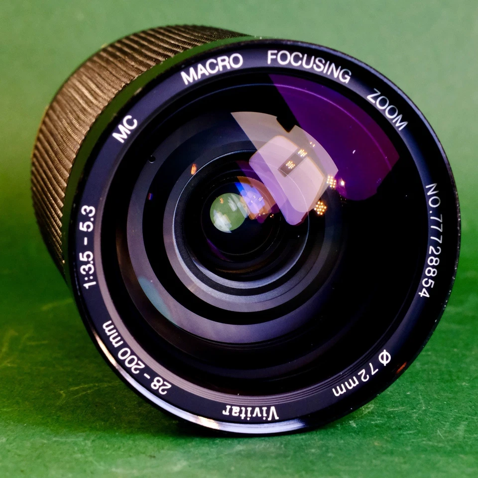 Vivitar 28-200mm F/3.5-5.3 MC Macro Focusing Zoom Lens Canon C/FD - Image 3 of 4
