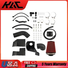 Cold Air Intake Kit w/ Heat Shield  Pipe Power Flow Hose For 2011-2018 Ram 1500