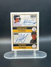 2026 Onyx Paul Skenes Konnor Griffin Dual on card Auto SP /25 Pirates