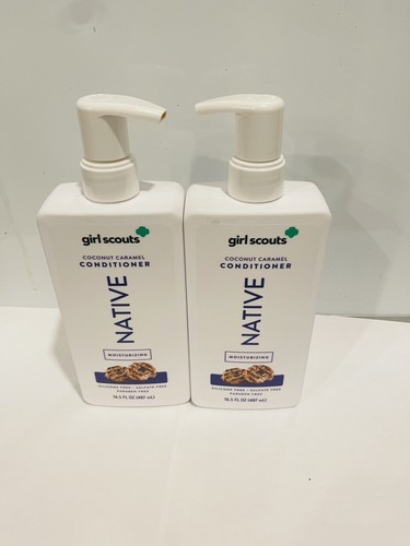 **2-PACK**NATIVE Limited Edition Girl Scouts Coconut Caramel Cookie Conditioner