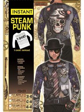 Sublim Shirt Steampunk Man Costume Forum Novelties One size