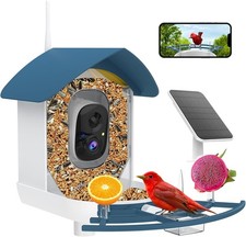 Bird Feeder with Camera,AI Identify Birds Species, Smart Bird Camera Solar Power