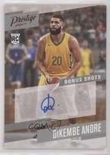 2021-22 Panini Chronicles Draft Picks Bronze Dikembe Andre #PBDAN Auto 0i5i