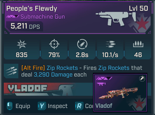 Borderlands 4 nivel 50 Stoic People's FlewdyRápido PS5/XBOX/PC/Switch 2