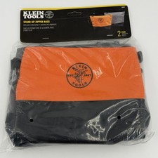   Klein Tools Zipper Bag Stand Up Tool Pouch 2-Pack 55470 NEW