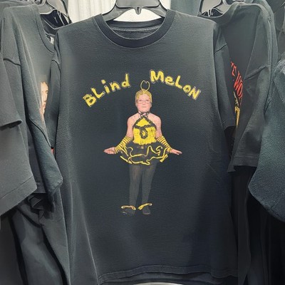 Blind Melon Crammed In A Van Tour Washed Black T-Shirt XL