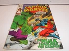 Vintage Captain Marvel #21. 1970 vs The Hulk! Bronze Age Marvel Comics